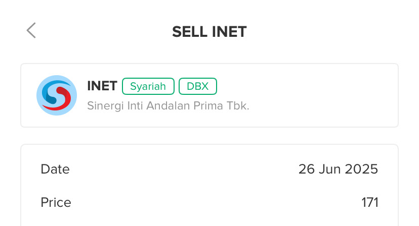 Saham: INET - PT. Sinergi Inti Andalan Prima Tbk. | Stockbit